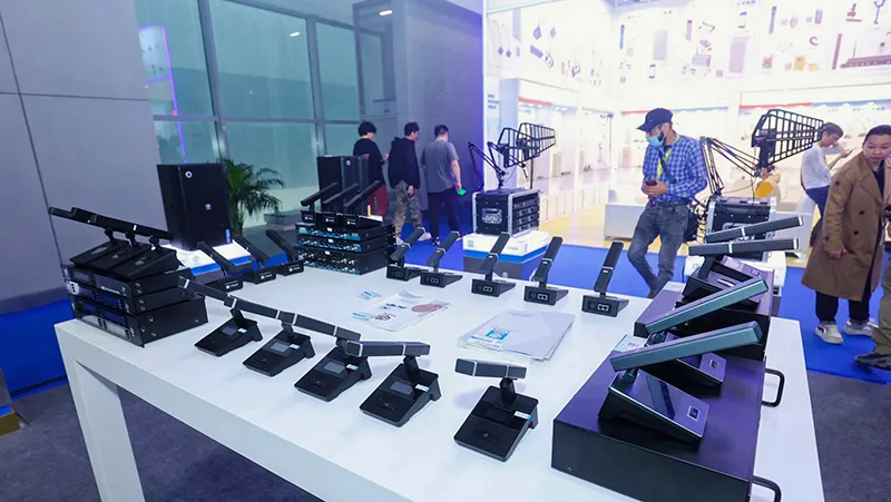 Productos en exhibición