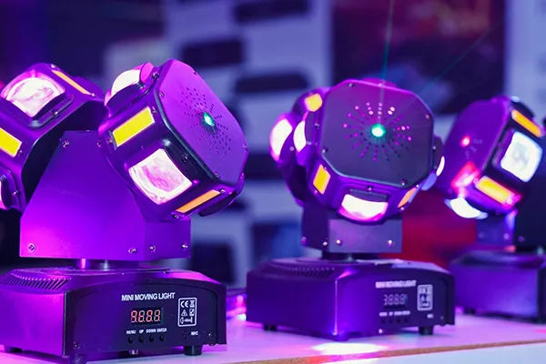Luces láser